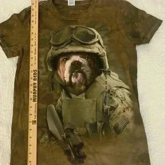 The Mountain Bulldog Army Soldier Short Sleeve Shirt 2011 Vincent Hie - Picture 4 of 4